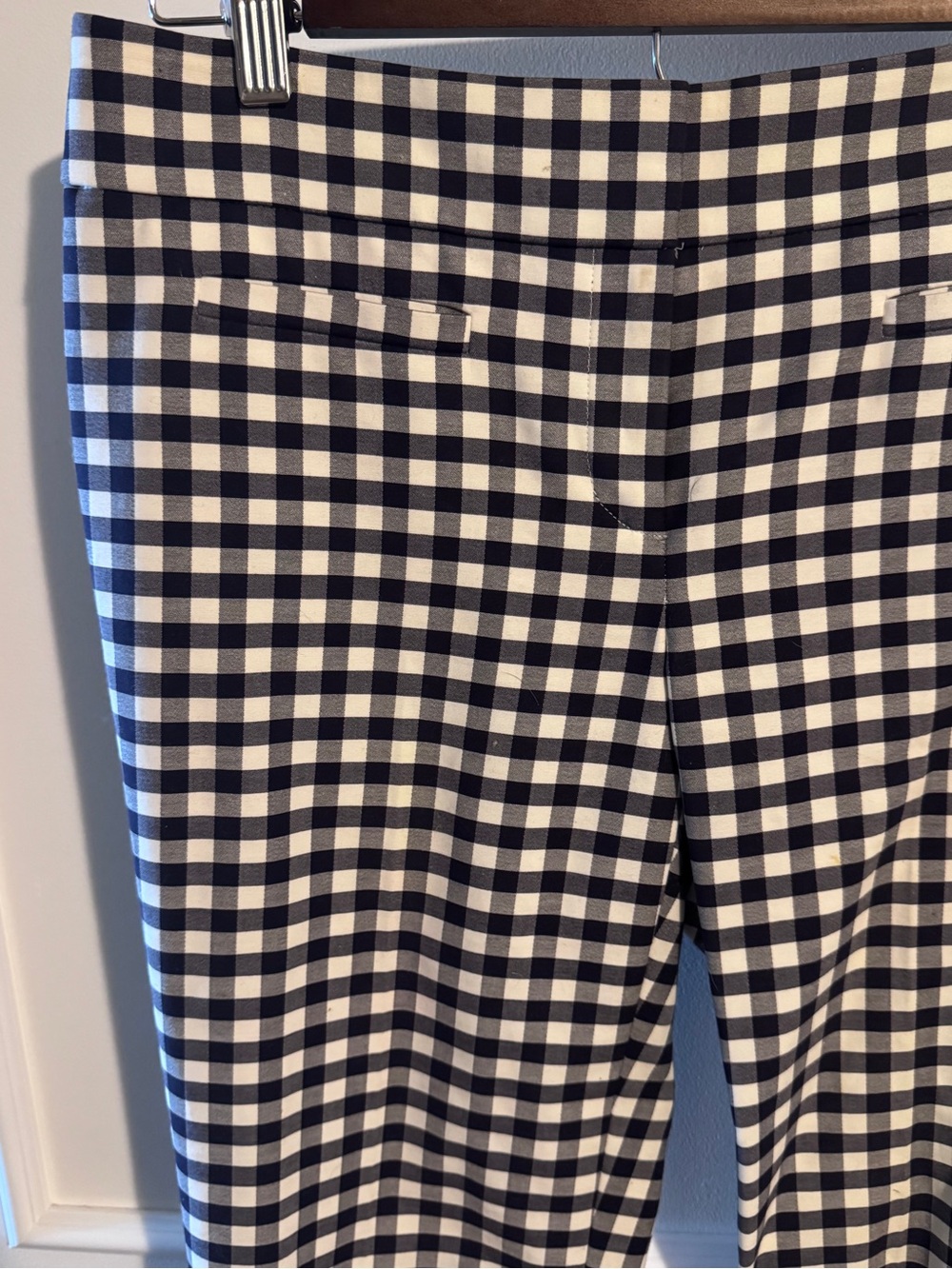 Ann Taylor Navy & White Dress Pants